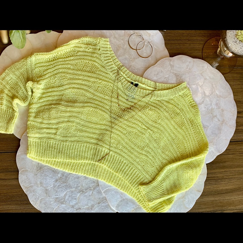 Guess Cropped Off the Shoulder Sweater